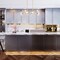 Designers Fountain Aries 60 Watt 6 Light Brushed Gold Pendant with Clear Ribbed Glass Shade D284C-IS-BG - alternate 2